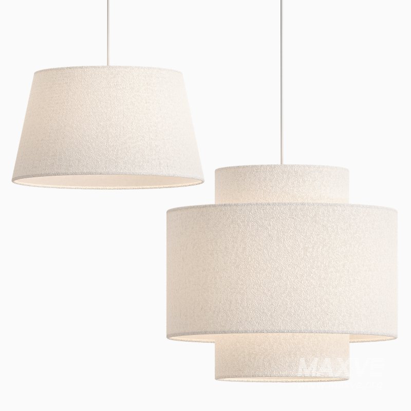 John Lewis Michelle Boucle Lampshade - Image 1