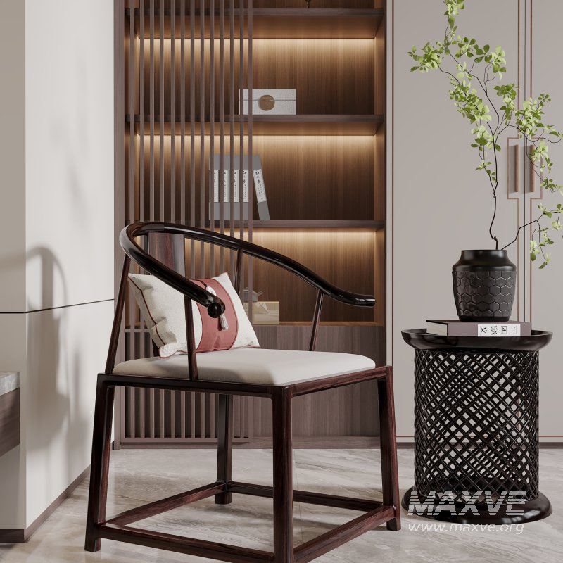 Chinese Living Room Dining Room - Image 5