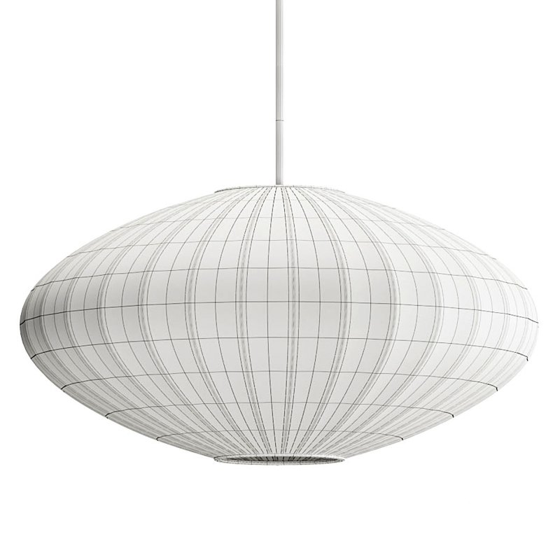 Tatami Fabric Shade LED Pendant - Image 4