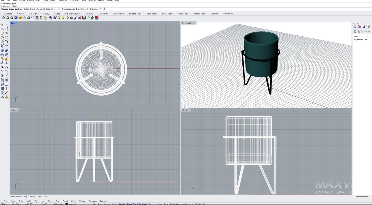 Turquoise Ceramic Pot - Image 20