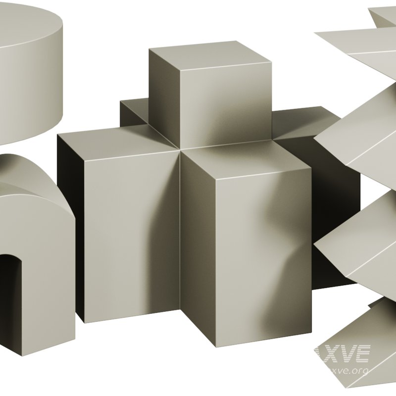 Studio Brancusi Sculptural Side Tables Matte Steel Customizable by 1stDibs - Image 1