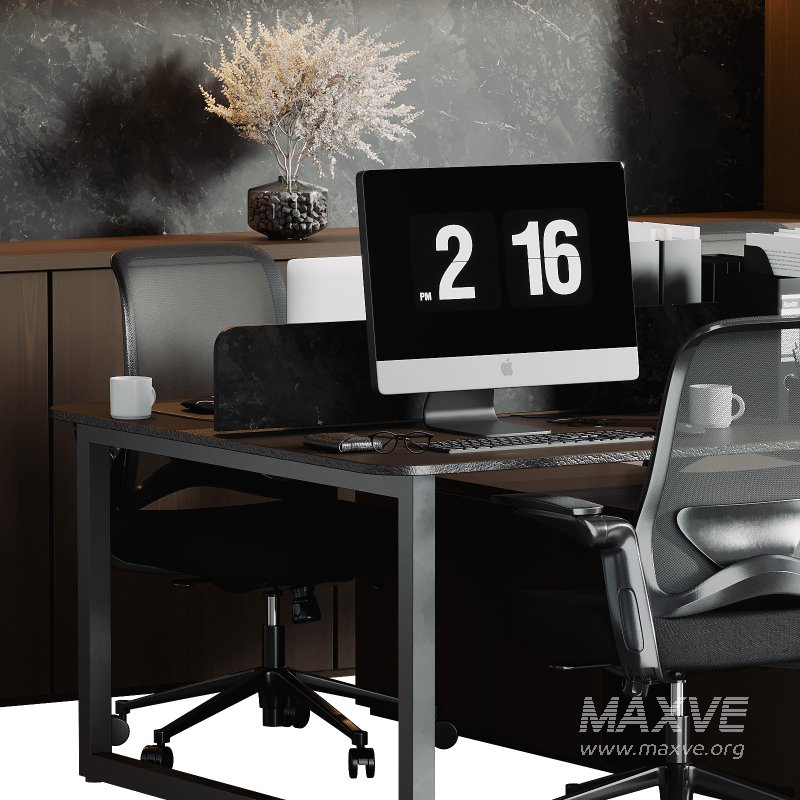 Employee Set Office Furniture 18 - Image 4