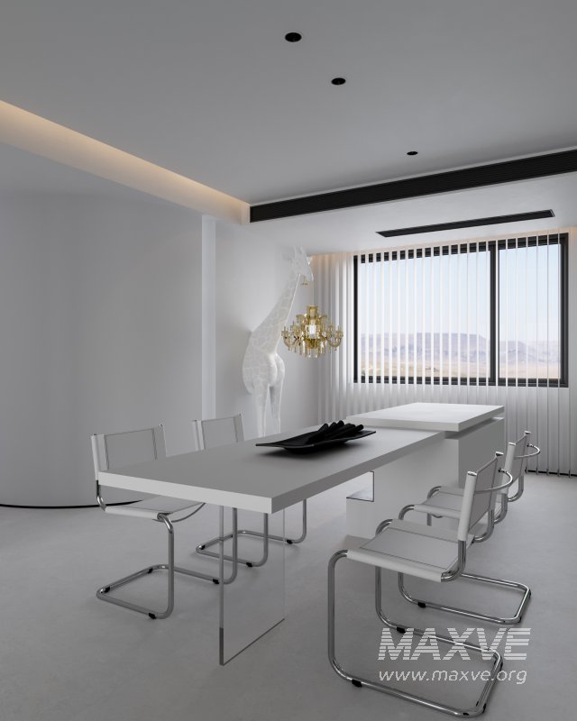 Modern living and dining room - Image 3