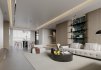 Modern living room and dining room interior scene - Thumbnail 5
