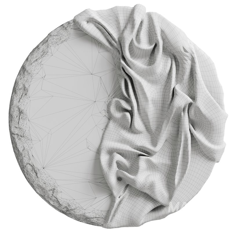 Round Decorative Wall Piece - Image 2
