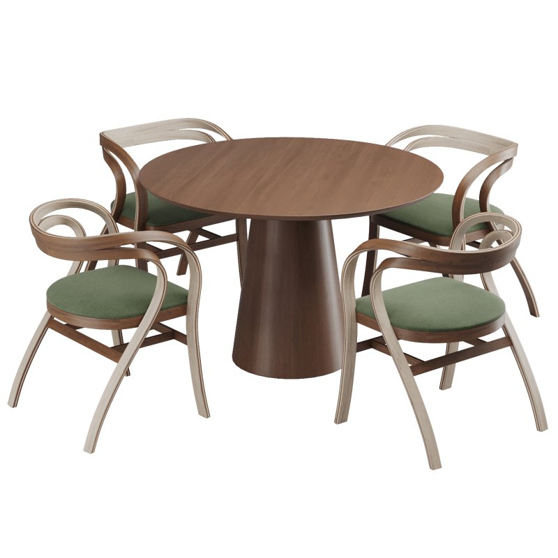 Dinning chair and table279 - Image 6