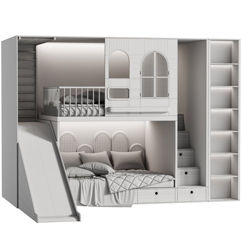 Childrens bunk bed 34 - Image 9