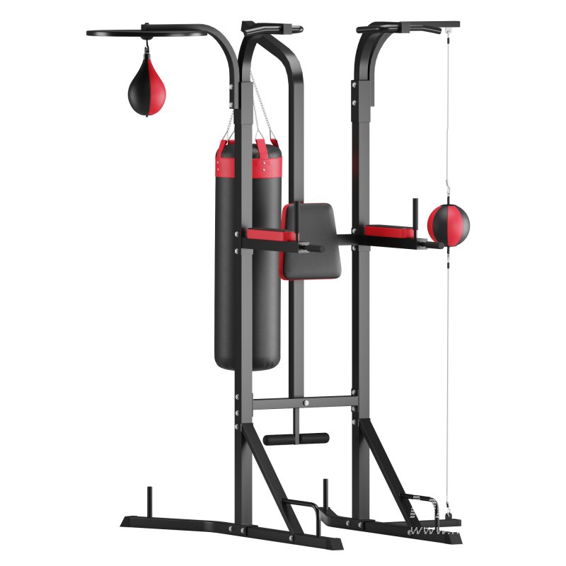 Power Boxing Station Stand Gym Speed Ball Punching Bag - Image 3
