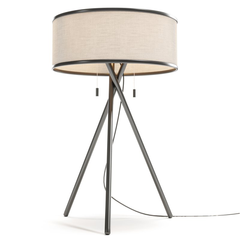 Bushwick 25 inch 60.00 watt Black Table Lamp Portable Light - Image 3