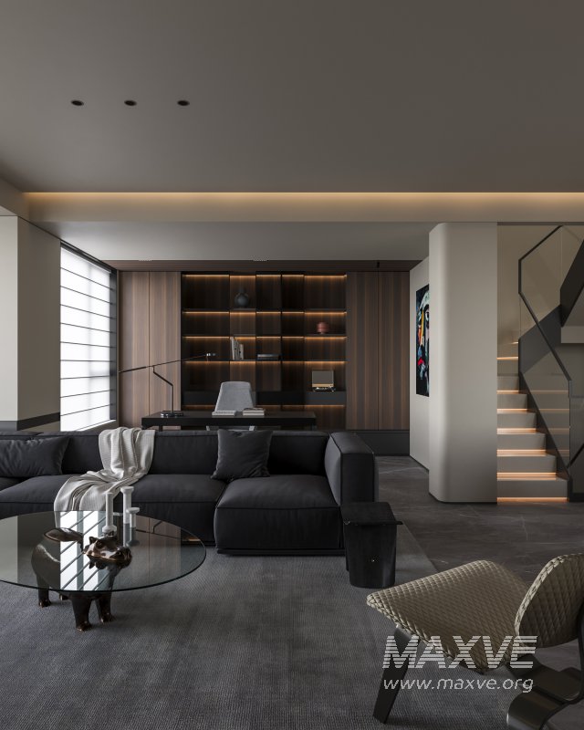 Modern living and dining room - Image 2