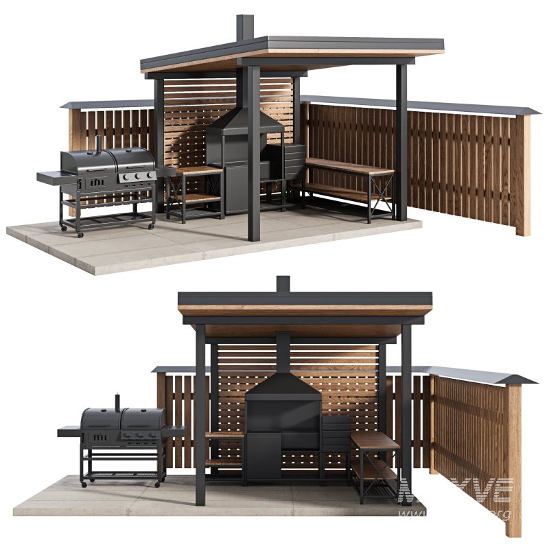 Modern Outdoor Kitchen 24 - Image 1