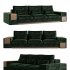 MIES 3 Seat Sofa by ALMA de LUCE - Thumbnail 1