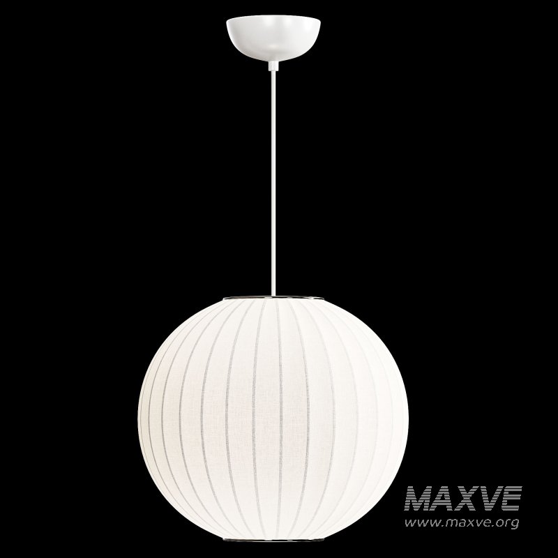 Tatami Fabric Shade LED Pendant - Image 2