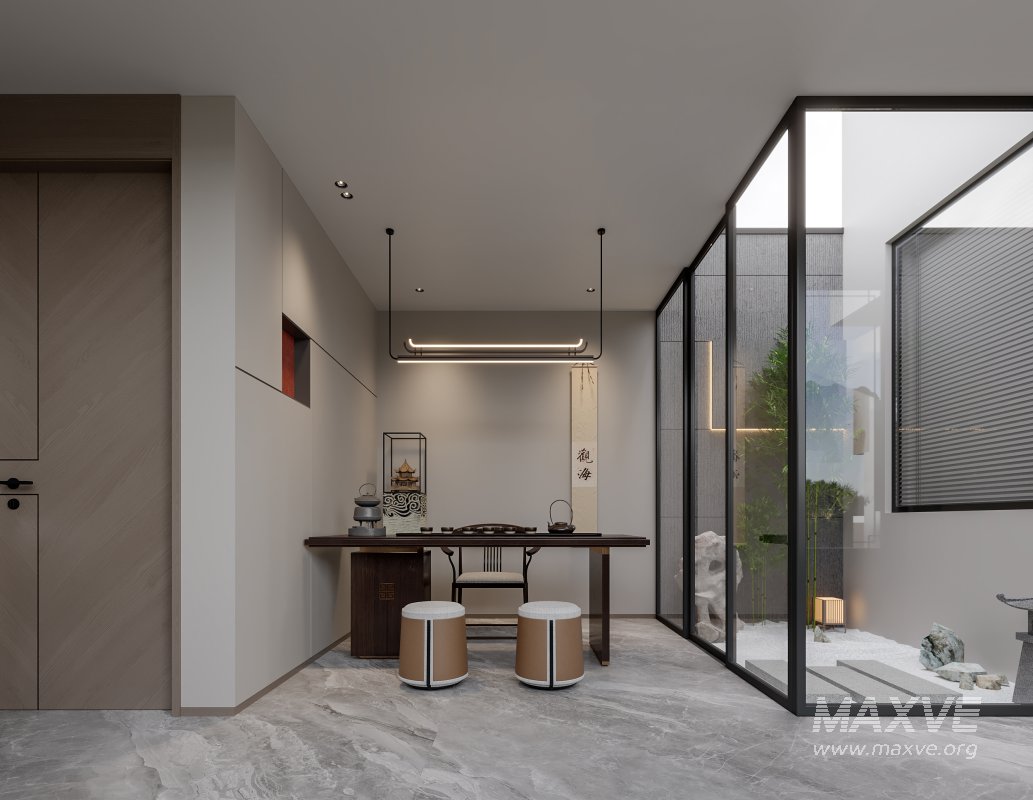 Chinese Living Room Dining Room - Image 7