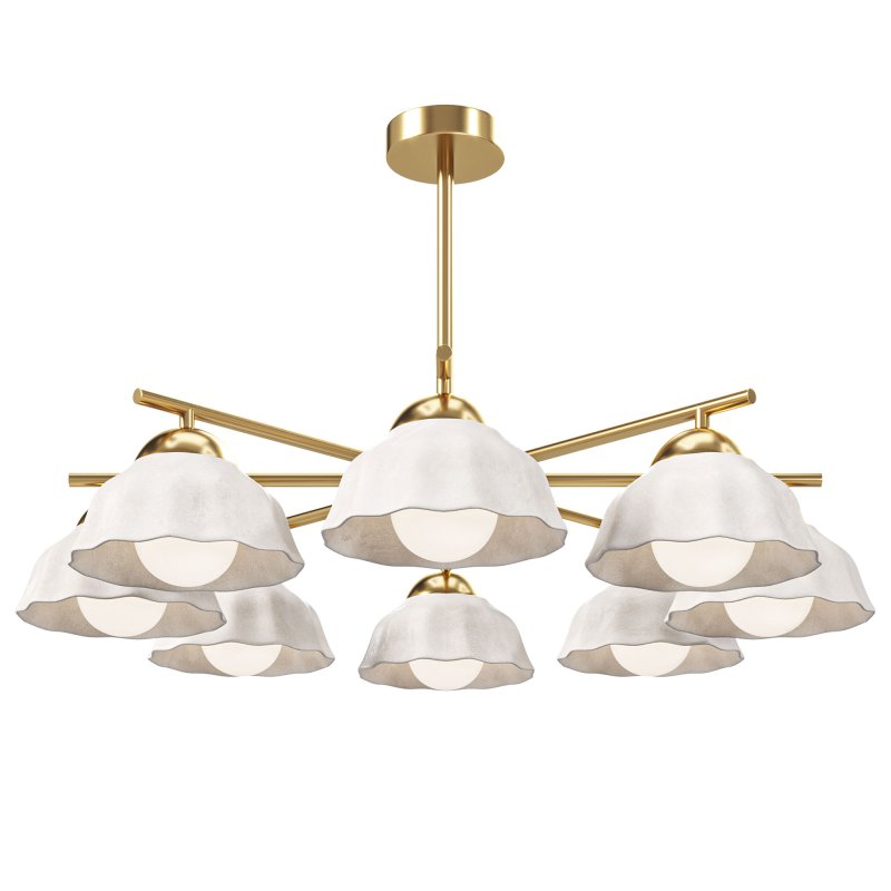 Flower Shade Chandelier - Image 2