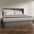 Modern Upholstered Bed - Thumbnail 4