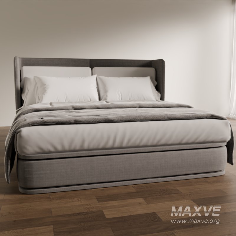 Modern Upholstered Bed - Image 4
