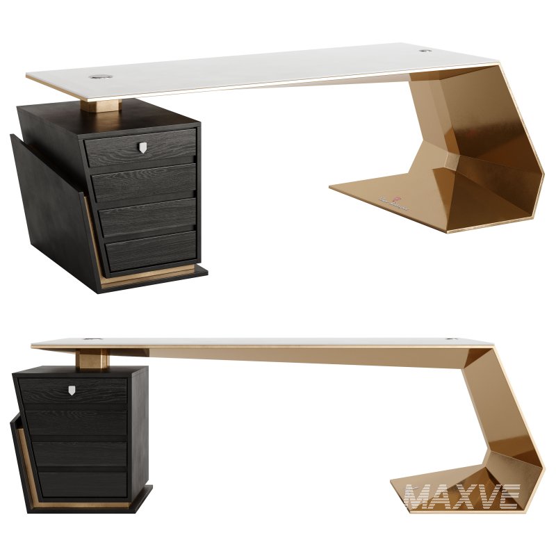 GT-GOLD Executive Desk by Tonino Lamborghini - Image 1