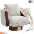 VELLUTO SWIVEL CHAIR - Thumbnail 1