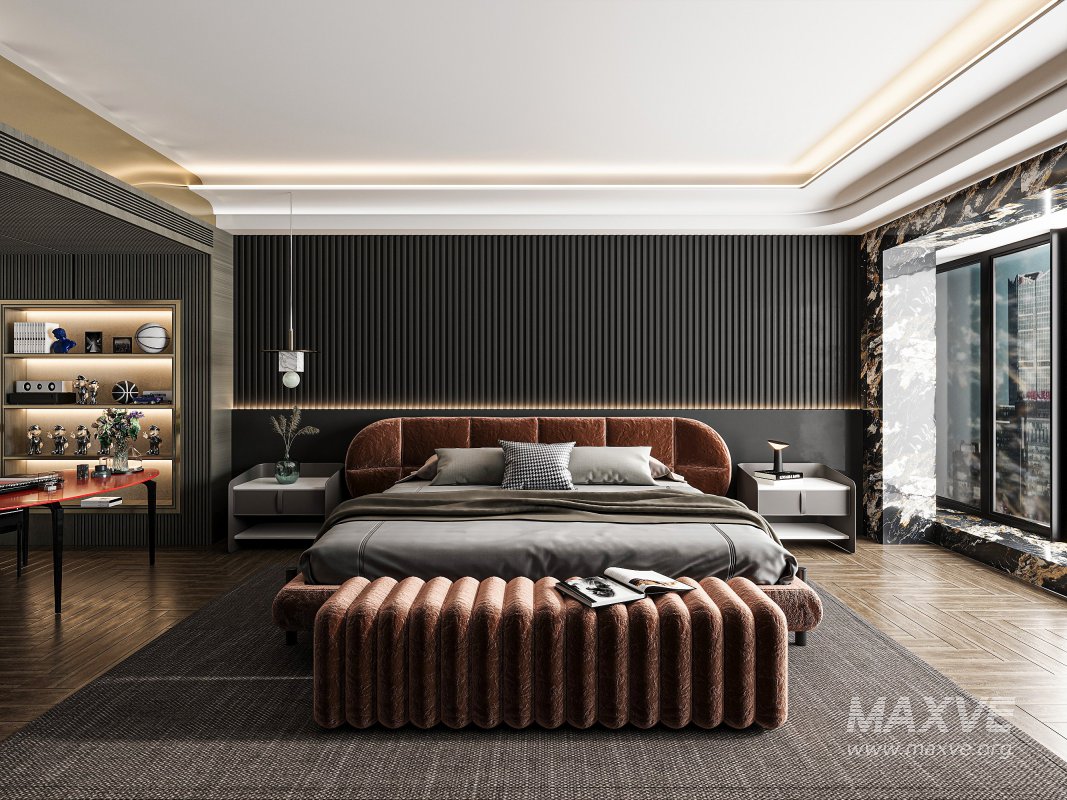 Modern bedroom - Image 1