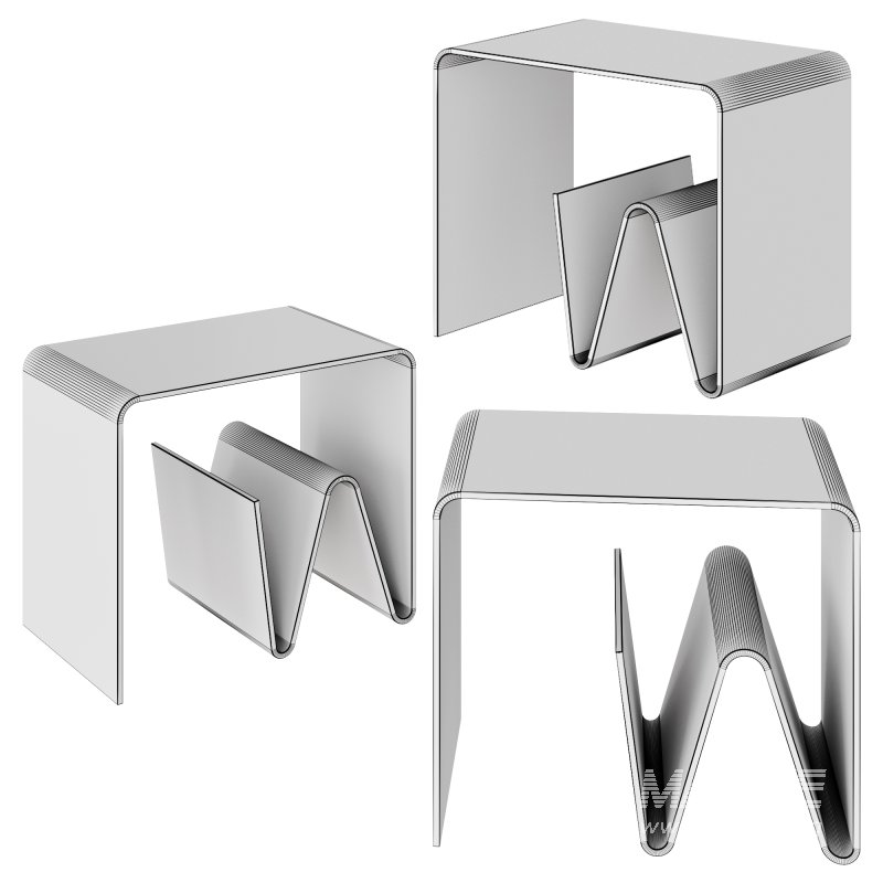 Columbia space age Side Table at Maisons Du Monde - Image 1