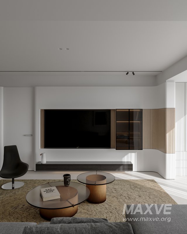Modern living and dining room - Image 2