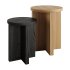 CHENE Side Table and Stool by Atelier De Troupe - Thumbnail 1