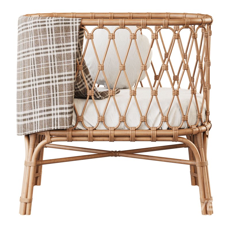 Rattan Children’s Bed - Image 4