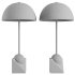 Venus Champagne Metal Dome Table Lamp - Thumbnail 4