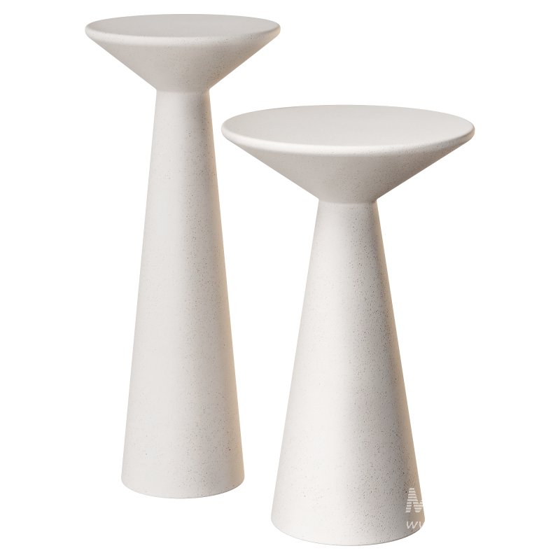 REINA CONCRETE ACCENT TABLES by STOFFER HOME - Image 2