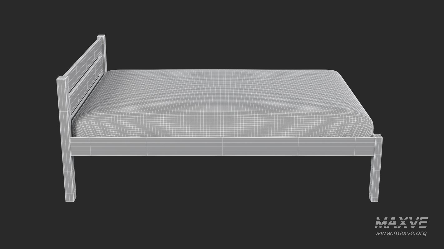 Classic Wooden Bed - Image 11