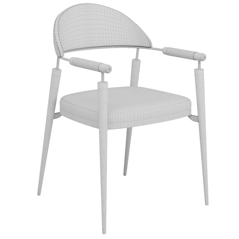 Microfiber dining chair - Image 7