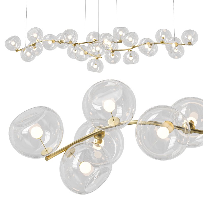 Maehwa Chandelier Flow 26 by Giopato & Coombes - Image 1