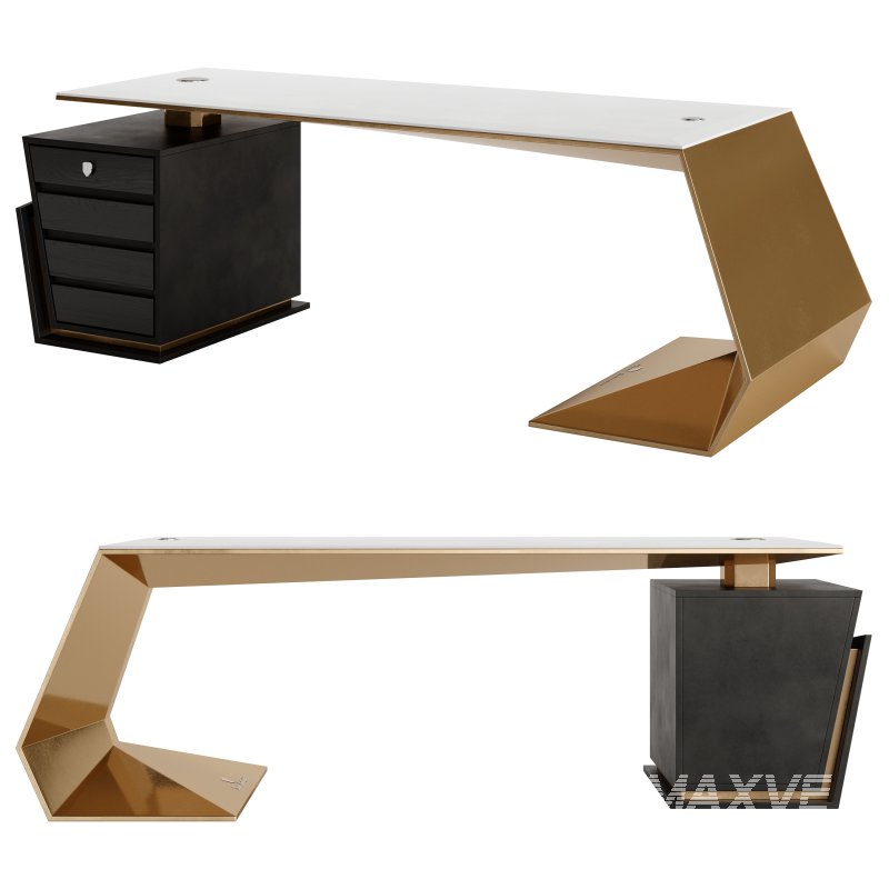 GT-GOLD Executive Desk by Tonino Lamborghini - Image 2