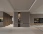 Modern living room and dining room kitchen interior scene - Thumbnail 9