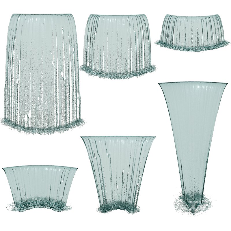 6 Arched Waterfall Fountain Collection - Image 1