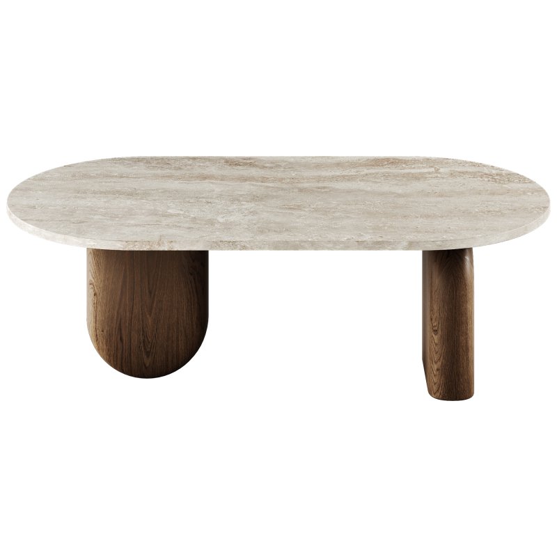 Oein Oval Side Table by AliExpress - Image 2