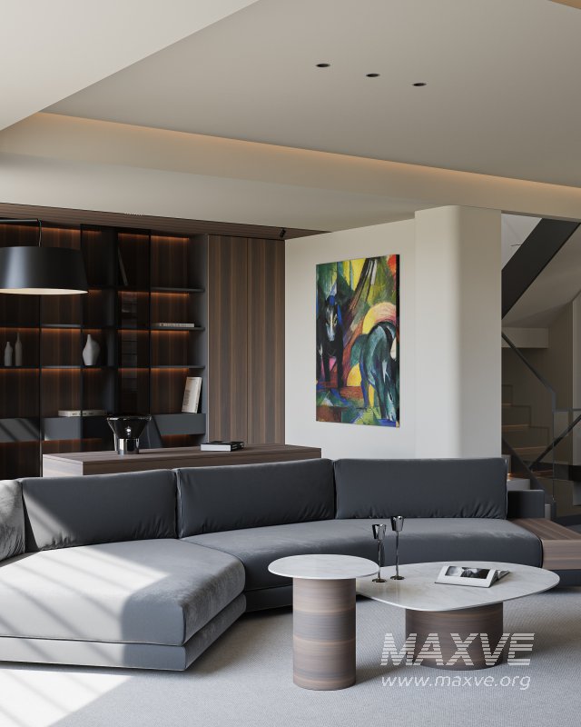 Modern living and dining room - Image 6