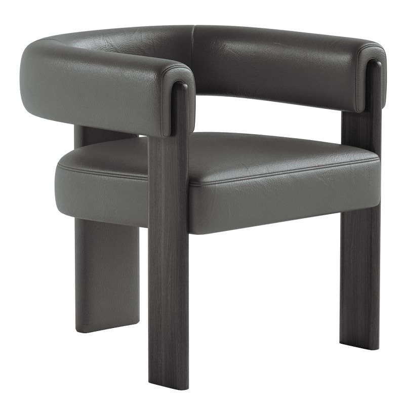 Modrest Kenmare Modern Dining Chair - Image 3