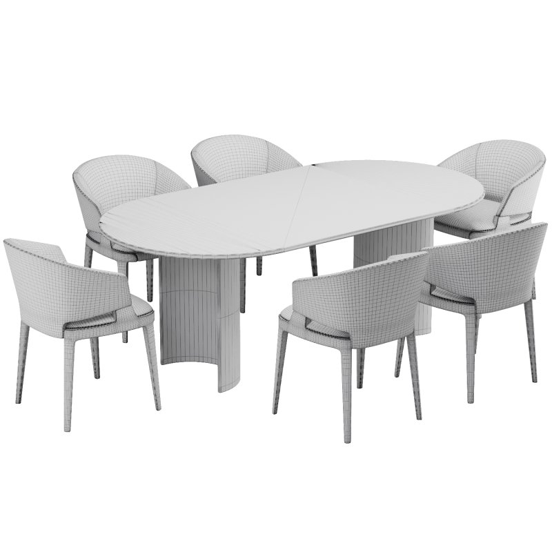 Dinning chair and table265 - Image 2