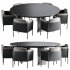 Wedge and Shelley dining set - Thumbnail 1