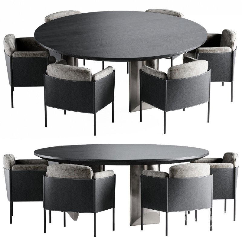 Wedge and Shelley dining set - Image 1