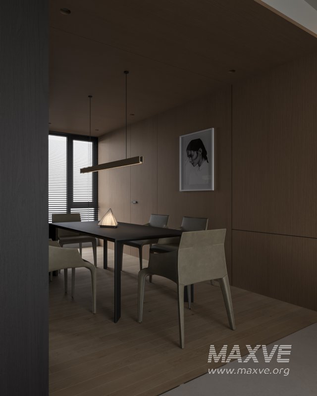Modern living and dining room - Image 3