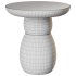 Clouded Round Side Table by Sarah Sherman Samuel - Thumbnail 1