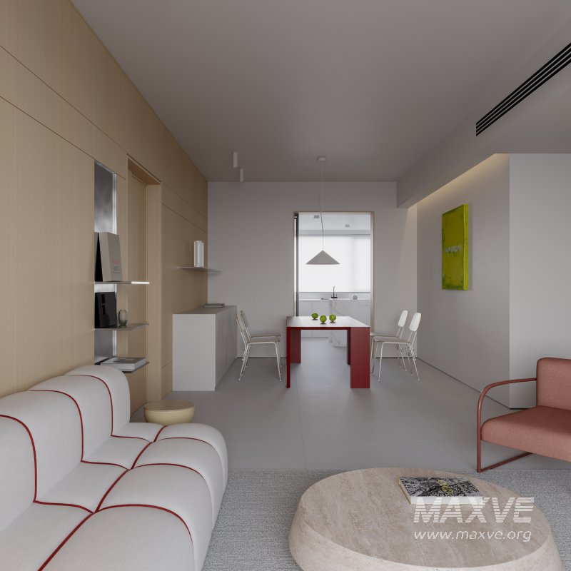 Modern living and dining room - Image 5