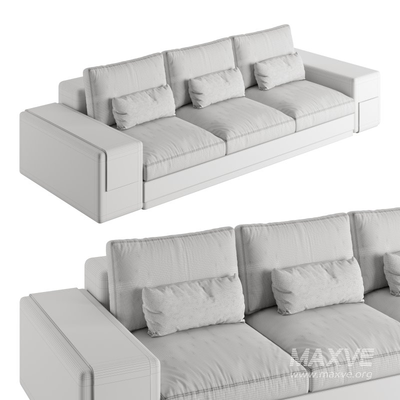 MIES 3 Seat Sofa by ALMA de LUCE - Image 3