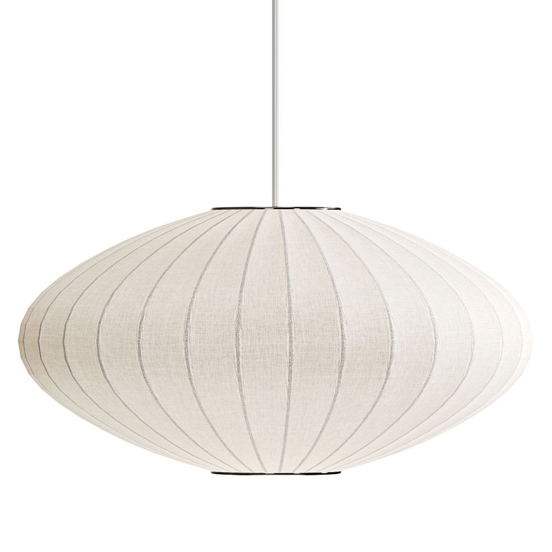 Tatami Fabric Shade LED Pendant - Image 1
