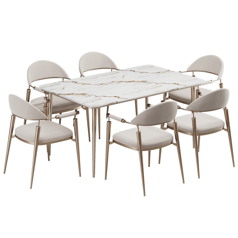 Dinning chair and table276 - Image 6