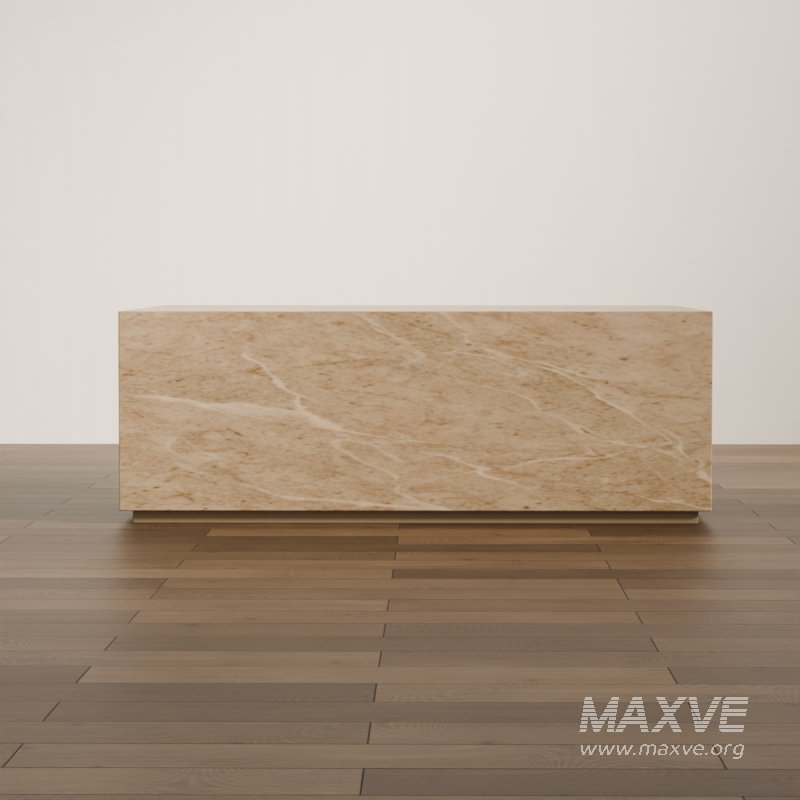 Minimalist Marble Coffee Table - Image 3