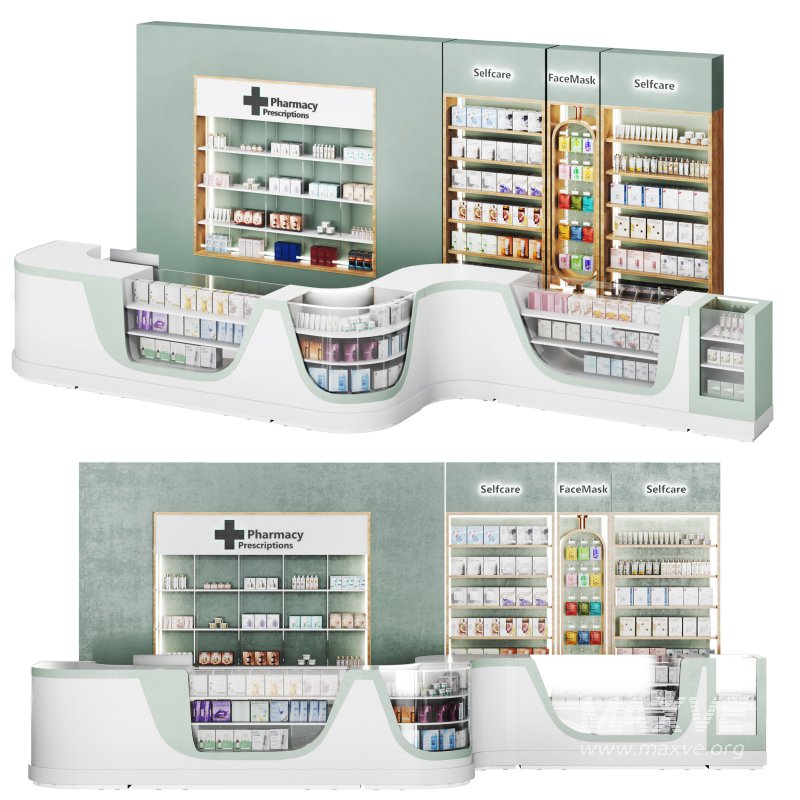 pharmacy 03 and drugstore showcase - Image 5